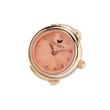 “Rose Gold” Rose Gold Ring Watch with a Rose gold dial |Précieux Suprême - Précieux Suprême