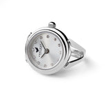 “Silver” Silver Ring watch with a Silver dial |Précieux Suprême - Précieux Suprême
