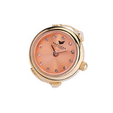 “Rose Gold” Rose Gold Ring Watch with a Rose gold dial |Précieux Suprême - Précieux Suprême 