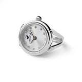 “Silver” Silver Ring watch with a Silver dial |Précieux Suprême - Précieux Suprême 